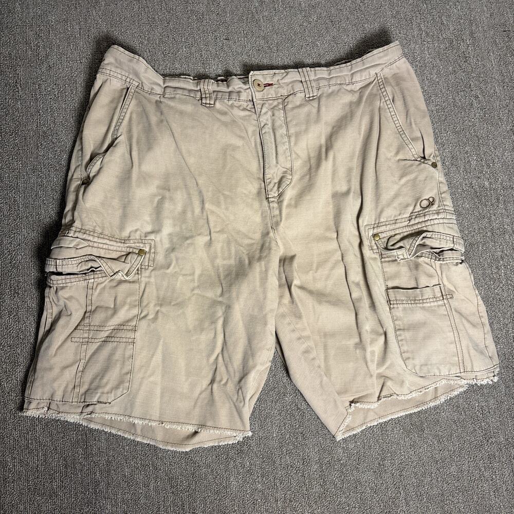 Ocean Pacific Men’s Cargo Shorts Surf Skate 42x10 Beige